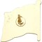 USA Presidential Seal Pin 1" & USA Flag Lapel Pin 7/8" x 3/4"